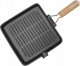 Patelnia KingHoff grillowa Żeliwna 24cm 10