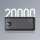 Powerbank 4kom.pl Powerbank Bateria zewnętrzna VEGER L20S - 20 000mAh LCD Quick Charge PD 20W czarny (VP2039PD  / W2039PD ) 3