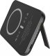 Powerbank 4kom.pl Bateria zewnętrzna (POWER BANK) VEGER MagOn Kick z ładowaniem indukcyjnym wspiera ładowanie z MagSafe 15W - 5 000mAh PD 20W czarny (V0553P / W0553P) 2