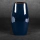 Eurofirany Wazon dekoracyjny ceramiczny MORA 19X12X35 granatowy 2