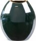 Eurofirany Wazon dekoracyjny ceramiczny MORA 18X9X20 ciemnozielony 1