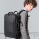 4kom.pl Plecak podróżny Bange BackPack biznesowy plecak rozszerzalny Torba pojemna do laptopa 17.3" z portem USB Czarny 10