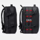 4kom.pl Plecak podróżny Bange BackPack biznesowy plecak rozszerzalny Torba pojemna do laptopa 17.3" z portem USB Czarny 13