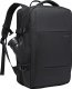 4kom.pl Plecak podróżny Bange BackPack biznesowy plecak rozszerzalny Torba pojemna do laptopa 17.3" z portem USB Czarny 14