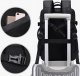 4kom.pl Plecak podróżny Bange BackPack biznesowy plecak rozszerzalny Torba pojemna do laptopa 17.3" z portem USB Czarny 18