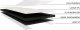 Spacetronik Blat biurka uniwersalny 138x65x1,2cm Marmur Gelato 1