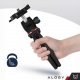 Alogy Uchwyt na telefon Alogy Mini Tripod Trójnóg Liginn do robienia zdjęć do telefonu kamery GoPro lampy ring 1/4 Czarny 11