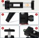 Alogy Uchwyt na telefon Alogy Mini Tripod Trójnóg Liginn do robienia zdjęć do telefonu kamery GoPro lampy ring 1/4 Czarny 14
