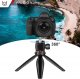 Alogy Uchwyt na telefon Alogy Mini Tripod Trójnóg Liginn do robienia zdjęć do telefonu kamery GoPro lampy ring 1/4 Czarny 15