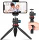 Alogy Uchwyt na telefon Alogy Mini Tripod Trójnóg Liginn do robienia zdjęć do telefonu kamery GoPro lampy ring 1/4 Czarny 16