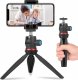 Alogy Uchwyt na telefon Alogy Mini Tripod Trójnóg Liginn do robienia zdjęć do telefonu kamery GoPro lampy ring 1/4 Czarny 18