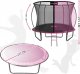 Trampolina ogrodowa Thunder Trampolina ogrodowa do skakania THUNDER INSIDE ULTRA 8FT PINK 2