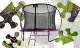 Trampolina ogrodowa Thunder Trampolina ogrodowa do skakania THUNDER INSIDE ULTRA 8FT PINK 10