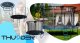Trampolina ogrodowa Thunder Inside Ultra z siatką wewnętrzną 8 FT 255 cm 6
