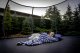 Trampolina ogrodowa Thunder Inside Ultra z siatką wewnętrzną 8 FT 255 cm 9