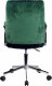 Krzesło biurowe Fabryka Mebli Akord Krzesło welurowe obrotowe FD-24 - Butelkowa Zieleń 3