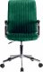 Krzesło biurowe Fabryka Mebli Akord Krzesło welurowe obrotowe FD-24 - Butelkowa Zieleń 5