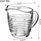 Kadax mlecznik Szklany Dzbanek Na mleko Śmietankę 200ml 8