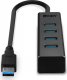 HUB USB Lindy LINDY USB 3.2 Typ C Hub 4 Port 3
