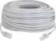 4kom.pl Kabel przewód sieciowy szybki Skrętka Gold LAN UTP 5E RJ-45 30m internetowy biały 1