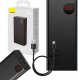Powerbank Baseus Szybko ładujący Power Bank Adaman, 40000mAh 22,5W (czarny) 1