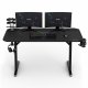 Biurko SENSE7 Nomad Classic Czarne 140x60 cm 4