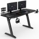 Biurko SENSE7 Nomad Cybernetic Czarne 140 cmx60 cm 140x60 cm 1