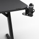 Biurko SENSE7 Nomad Cybernetic Czarne 140 cmx60 cm 140x60 cm 7