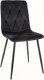 Signal Krzesło TOM VELVET czarne SIGNAL 1