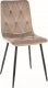 Signal Krzesło TOM VELVET ciemny beż SIGNAL 1