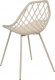 Beliani Zestaw 2 krzeseł do jadalni beżowy CANTON II 5