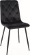 Signal Krzesło JERRY VELVET czarne SIGNAL 1