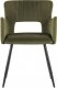 Beliani 2 krzesła do jadalni welurowe zielony oliwkowy SANILAC 3