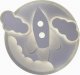 VEN LAMPA sufitowa P-666/2 dziecięca OPRAWA plafon LED 74W rakieta biały 4
