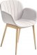 Beliani Zestaw 2 krzeseł do jadalni szary ALICE 3