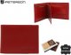 Peterson Portfel damski skórzany PTN RD-280-GCL RED 1