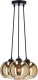 Lampa wisząca Candellux Trio lampa wisząca e27 klosz złoty 33-11961 1