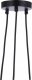 Lampa wisząca Candellux Trio lampa wisząca e27 klosz złoty 33-11961 4