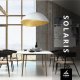 Lampa wisząca Sigma Wisząca lampa sypialniana SOLARIS 40595 kopułowa złota 3
