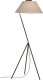 Lampa podłogowa Paulmann Lampa podłogowa NARVE E27 max.1x60W 230V beżowy / czarny / tkanina / metal 1