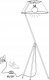 Lampa podłogowa Paulmann Lampa podłogowa NARVE E27 max.1x60W 230V beżowy / czarny / tkanina / metal 3
