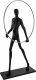 Lampa stołowa Azzardo Lampa stojąca akrobata Atlas A AZ4984 podłogowa human czarna 1
