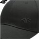 4f Czapka z daszkiem damska 4F F109 głęboka czerń 4FSS23ACABF109 20S S 4