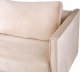 Beliani Sofa rozkładana welurowa beżowa EKSJO Lumarko! 4