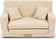 Blomster Rozkładana sofa piankowa dziecięca - baranek ciemny 1