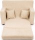 Blomster Rozkładana sofa piankowa dziecięca - baranek ciemny 1