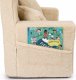 Blomster Rozkładana sofa piankowa dziecięca - baranek ciemny 4