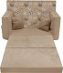Blomster Rozkładana sofa piankowa dziecięca beżowa+misie 2
