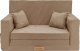 Blomster Rozkładana sofa piankowa dziecięca beżowa 1