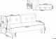 Beliani Sofa welurowa rozkładana 2-osobowa beżowa VESTFOLD 4
